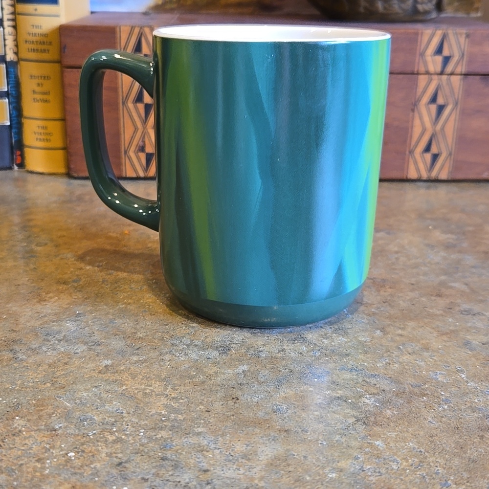 EUC 2022 Green Starbucks Mug 15 oz - Picture 2 of 4